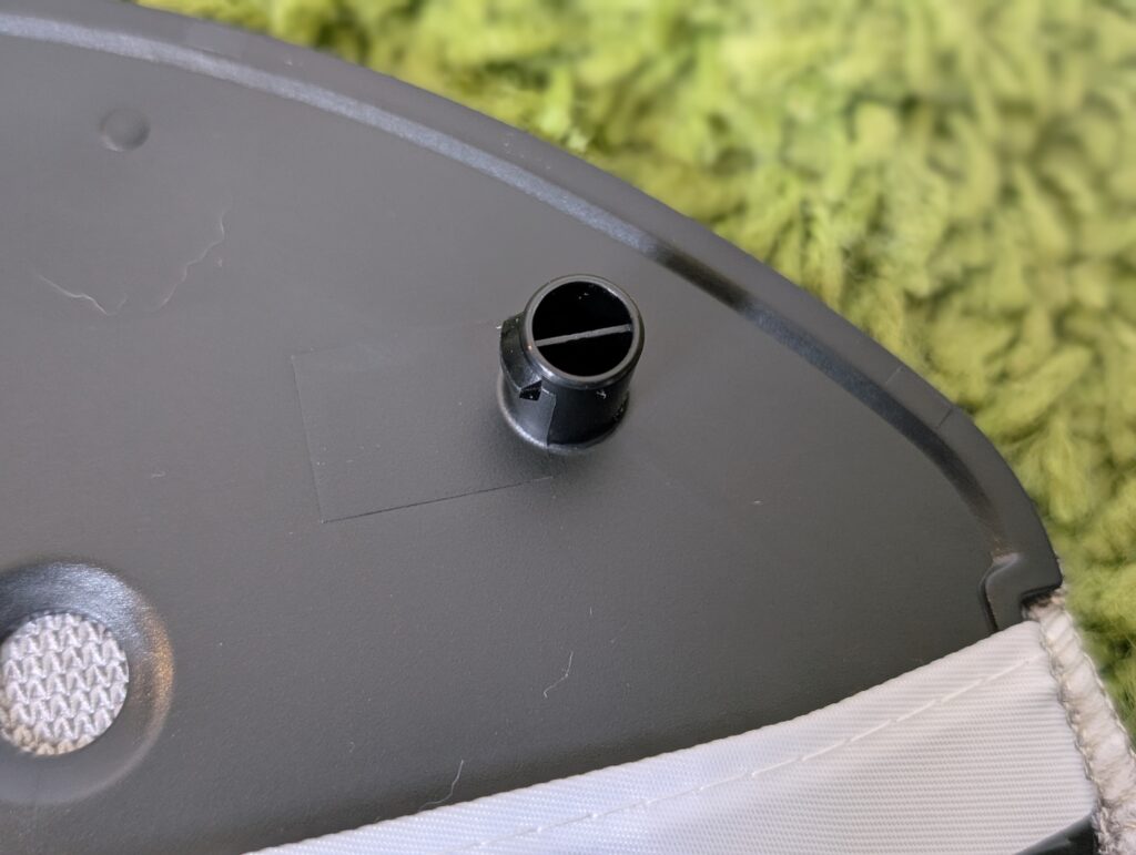 eufy G50 Hybrid Saugroboter Befestigung an der Wischplatte