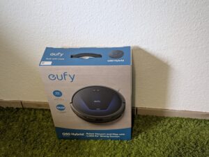 eufy G50 Hybrid Saugroboter Verpackung vorn