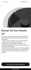 iRobot Roomba 105 Combo Wischroboter App1