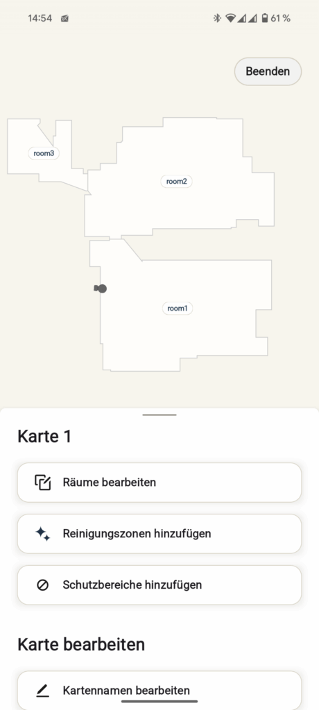 iRobot Roomba 105 Combo Wischroboter App5