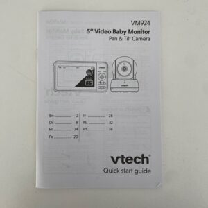 vtech VM924 Babyphone Anleitung