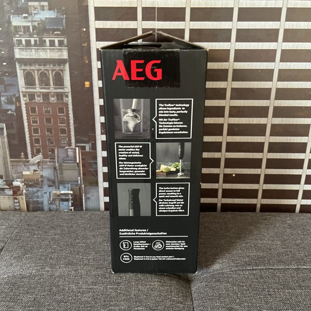 AEG HB4-1-4GG Stabmixer Verpackung
