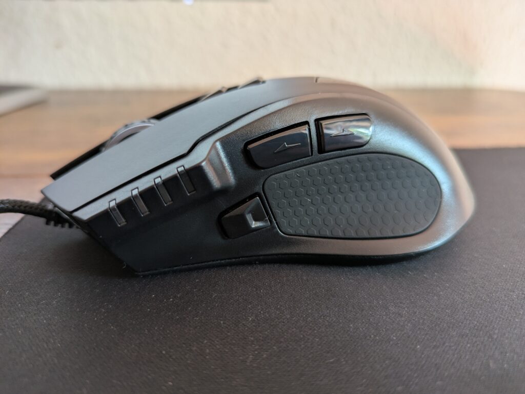Acer OMW317 Gaming-Maus von Links