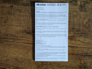 Anleitung der Glorious Model O 2 Mini Gaming-Maus
