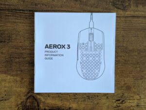 Anleitung der SteelSeries Aerox 3 Gaming-Maus