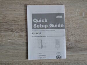 Anleitung des ASUS RP-AX58 AX3000 WLAN-Repeaters (2)