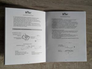 Anleitung des BEAR JSQ-F50D2 Luftbefeuchters geöffnet