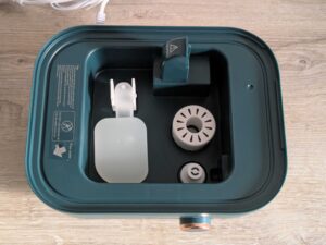 BEAR JSQ-F50D2 Luftbefeuchter geöffnet