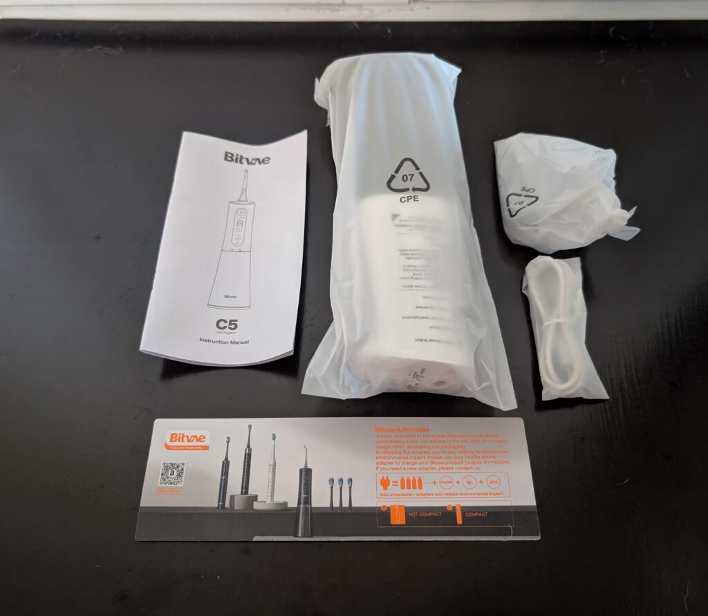 Bitvae C5 Munddusche Ausgepackt