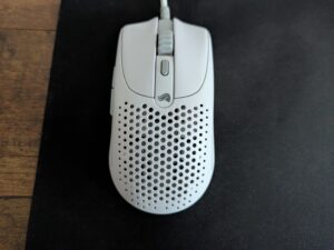 Glorious Model O 2 Mini Gaming-Maus von oben