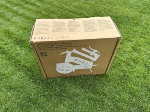 Streetbooster PURE Flex E-Scooter Verpackung von oben