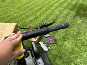 Streetbooster PURE Flex E-Scooter Lenker ausgeklappt