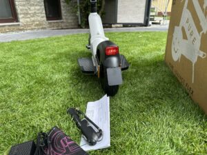 Streetbooster PURE Flex E-Scooter Rückansicht