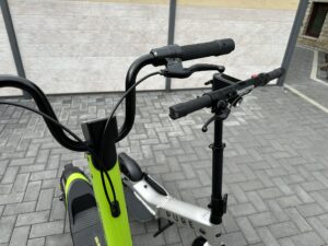 Streetbooster PURE Flex E-Scooter Höhenvergleich 2