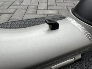 Streetbooster PURE Flex E-Scooter Trittbrett Nahaufnahme