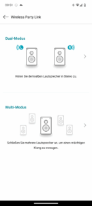 LG XBOOM Go DXG7 Bluetooth-Lautsprecher App Party Link