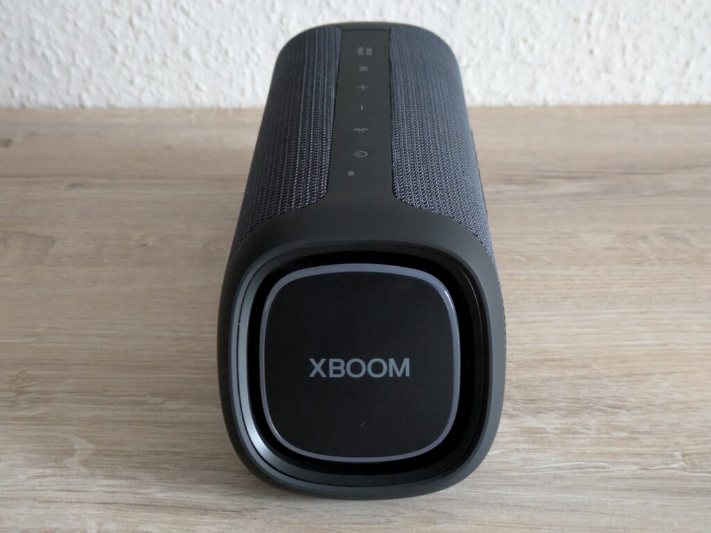 LG XBOOM Go DXG7 Bluetooth-Lautsprecher von rechts