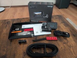 Lieferumfang der 70mai 4K T800 Dashcam
