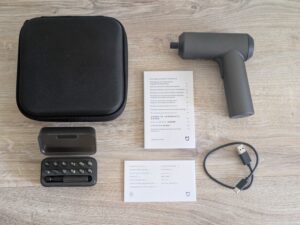 Lieferumfang des Mi Cordless Akkuschraubers
