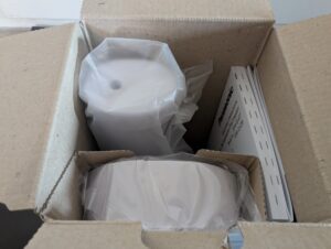 Panasonic 300 Munddusche auspacken