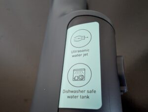 Panasonic 600 Munddusche Hinweise