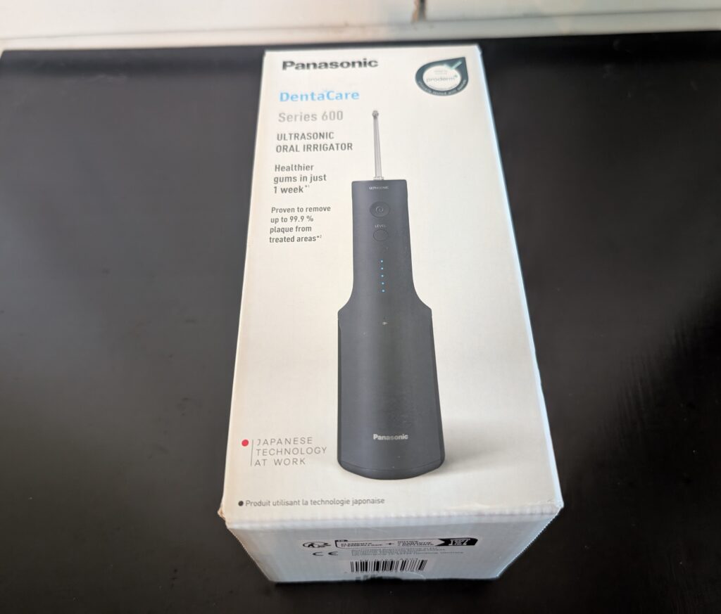 Panasonic 600 Munddusche Verpackung