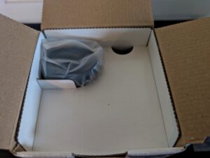 Panasonic 600 Munddusche auspacken