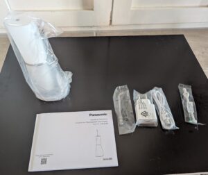 Panasonic 800 Munddusche ausgepackt