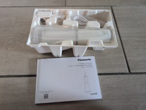 Panasonic 800 Munddusche auspacken