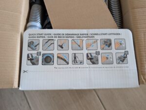 Rowenta Compact Power Staubsauger Quickstart Guide Verpackung