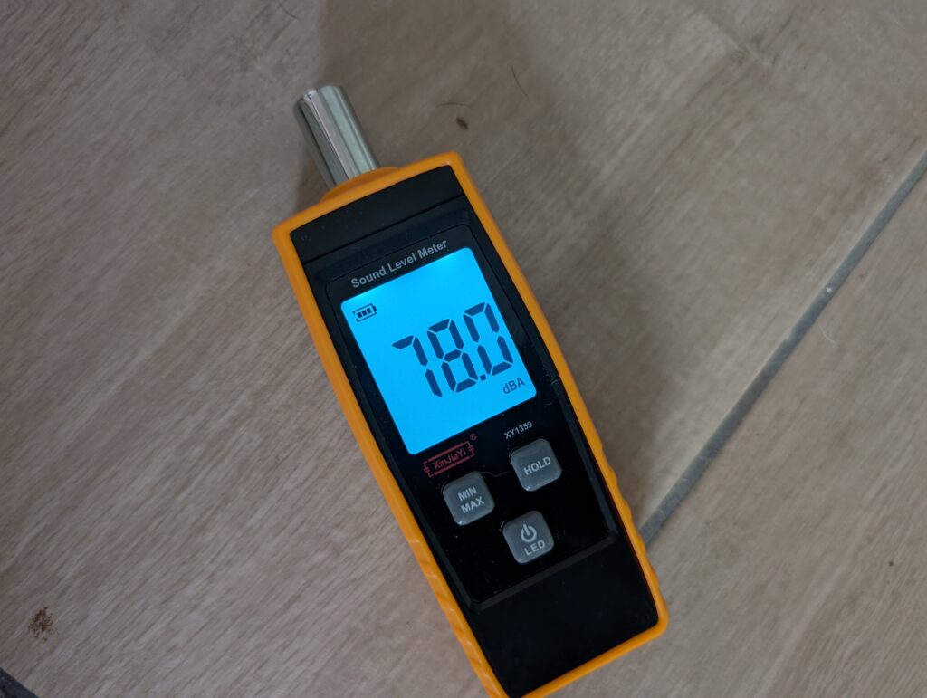 Rowenta Compact Power XXL Classic Staubsauger Betriebslautstärke