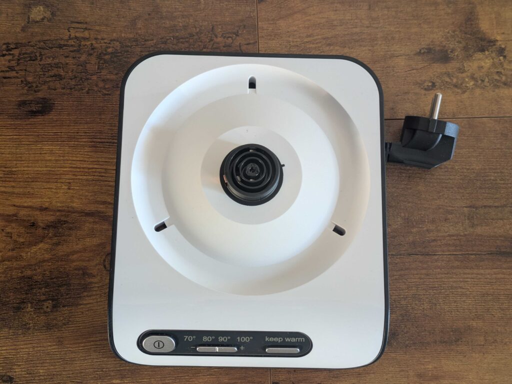 Sockel des Bosch TWK8611P Wasserkochers