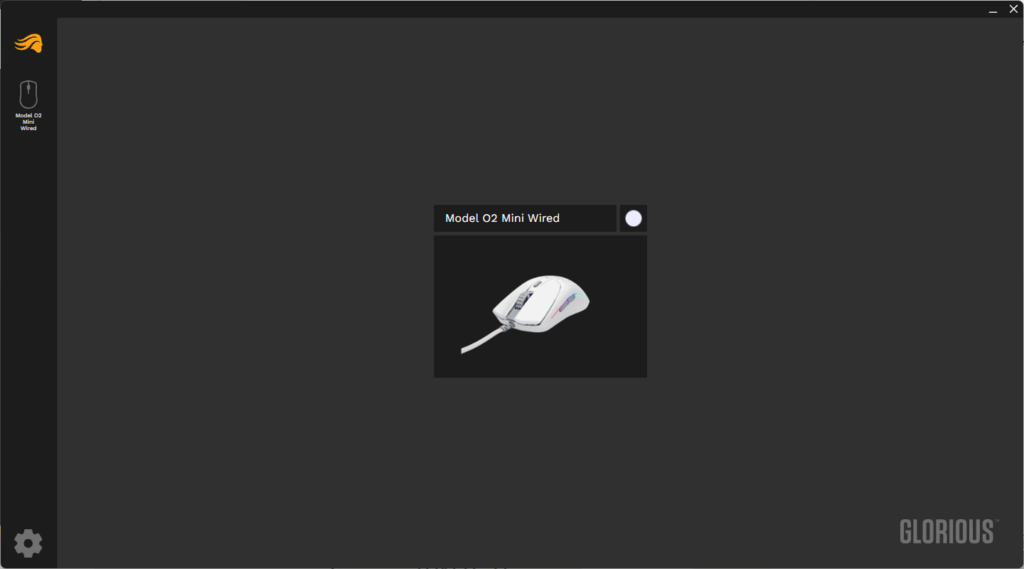 Software der Glorious Model O 2 Mini Gaming-Maus