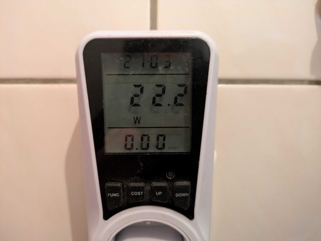 Stromverbrauch des BEAR JSQ-F50D2 Luftbefeuchters
