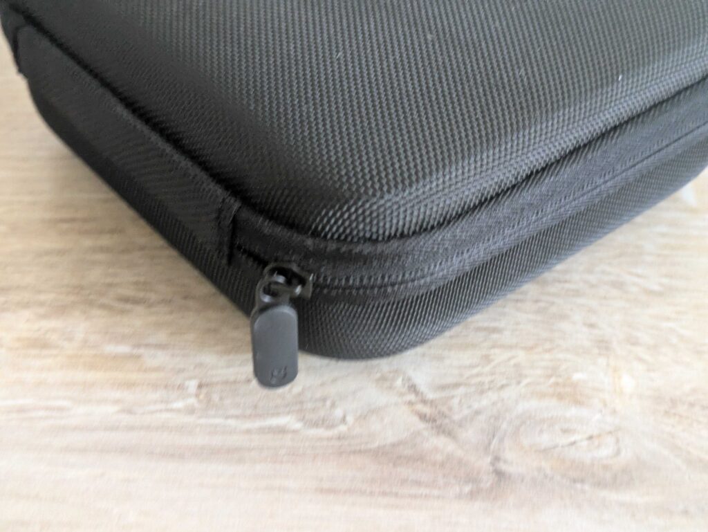 Tasche des Mi Cordless Akkuschraubers Nahansicht