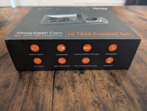 Verpackung der 70mai 4K T800 Dashcam (2)