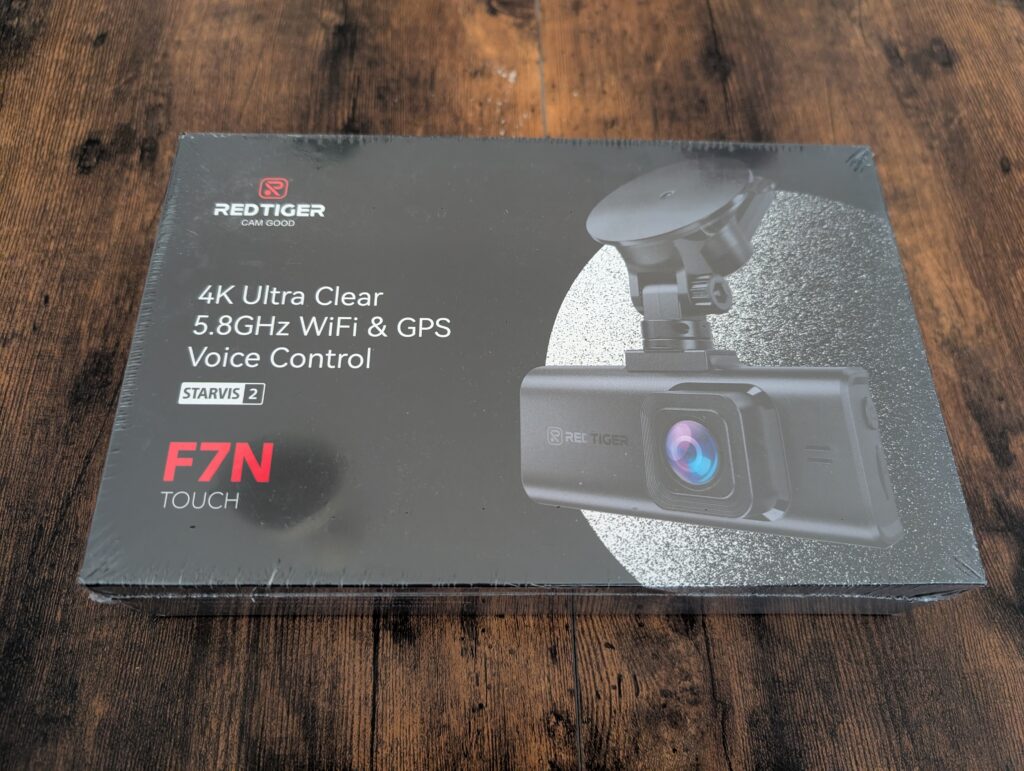 Verpackung der REDTIGER F7N Touch Dashcam