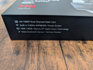 Verpackung der REDTIGER F7N Touch Dashcam (3)