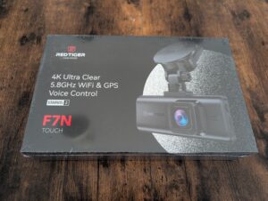 Verpackung der REDTIGER F7N Touch Dashcam