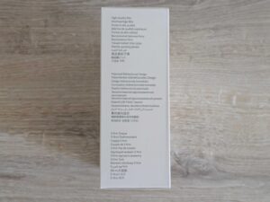 Verpackung des Mi Cordless Akkuschraubers von links