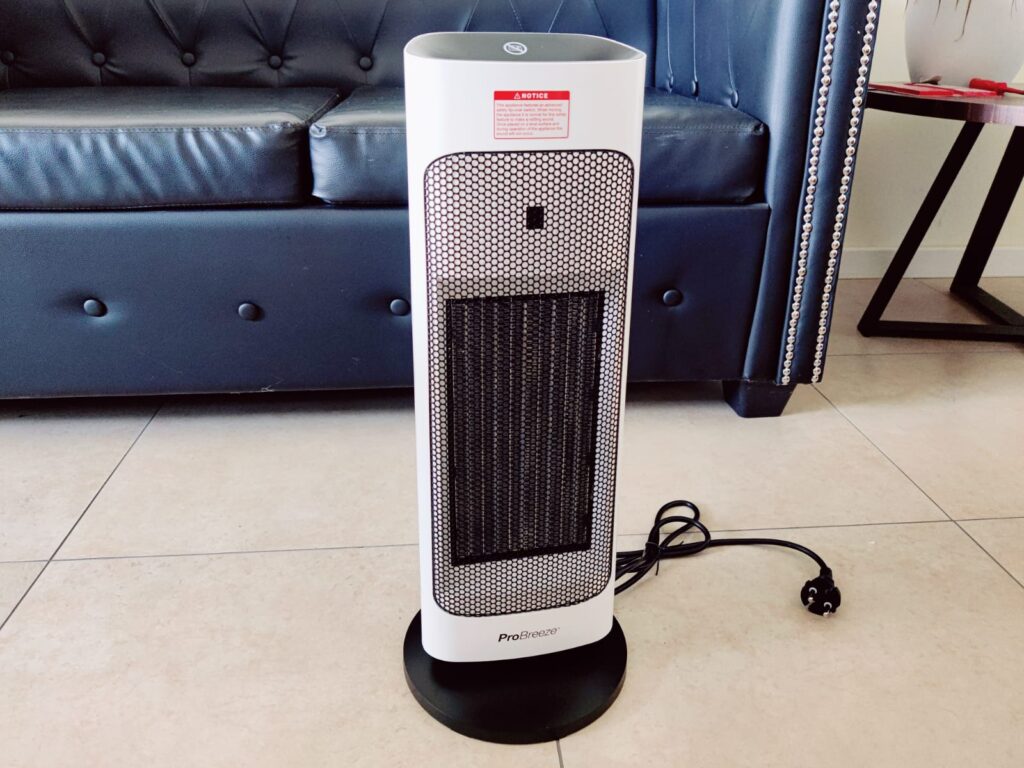 Pro Breeze PB-H15 Heizlüfter Frontalansicht