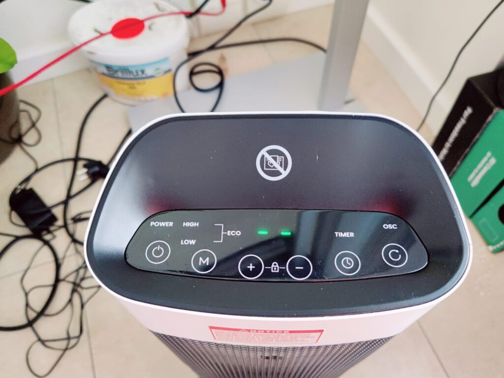 Pro Breeze PB-H15 Heizlüfter erste Inbetriebnahme