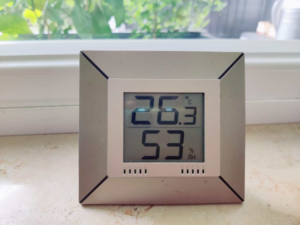 Pro Breeze PB-H15 Heizlüfter Temperatur am Testende