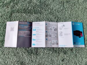 JLab Go Pop Bluetooth-Kopfhörer Schnellstartanleitung von hinten