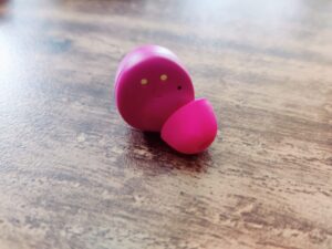 JLab Go Pop ANC Bluetooth-Kopfhörer Ohrhörer mit Aufsatz