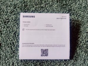 Samsung Galaxy Buds3 Kopfhörer Schnellstartanleitung