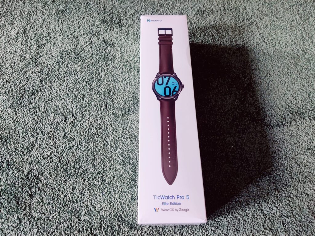 Mobvoi TicWatch Pro 5 Smartwatch Verpackung