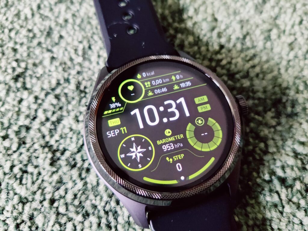 Mobvoi TicWatch Pro 5 Smartwatch Display Overlay