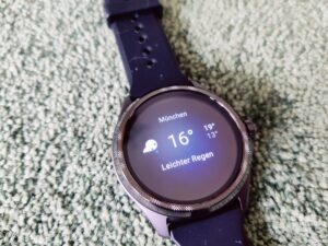 Mobvoi TicWatch Pro 5 Smartwatch Wetteranzeige