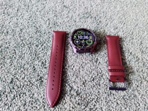 Mobvoi TicWatch Pro 5 Smartwatch mit separiertem Armband Lederoptik